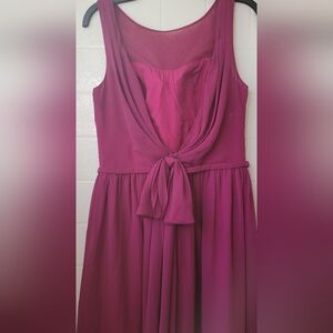 Kenneth Winston Elegant Pink Sleeveless Dress